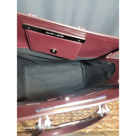 Alexander McQueen Leather/Tall Story/2Way/Tote Bag Red Women's - Picture 14 of 16